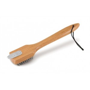 SPAZZOLA PICCOLA WEBER - MANICO LEGNO