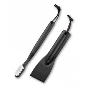 KIT DA 2 PEZZI WEBER PER PULIZIA DI BARBECUE A GAS